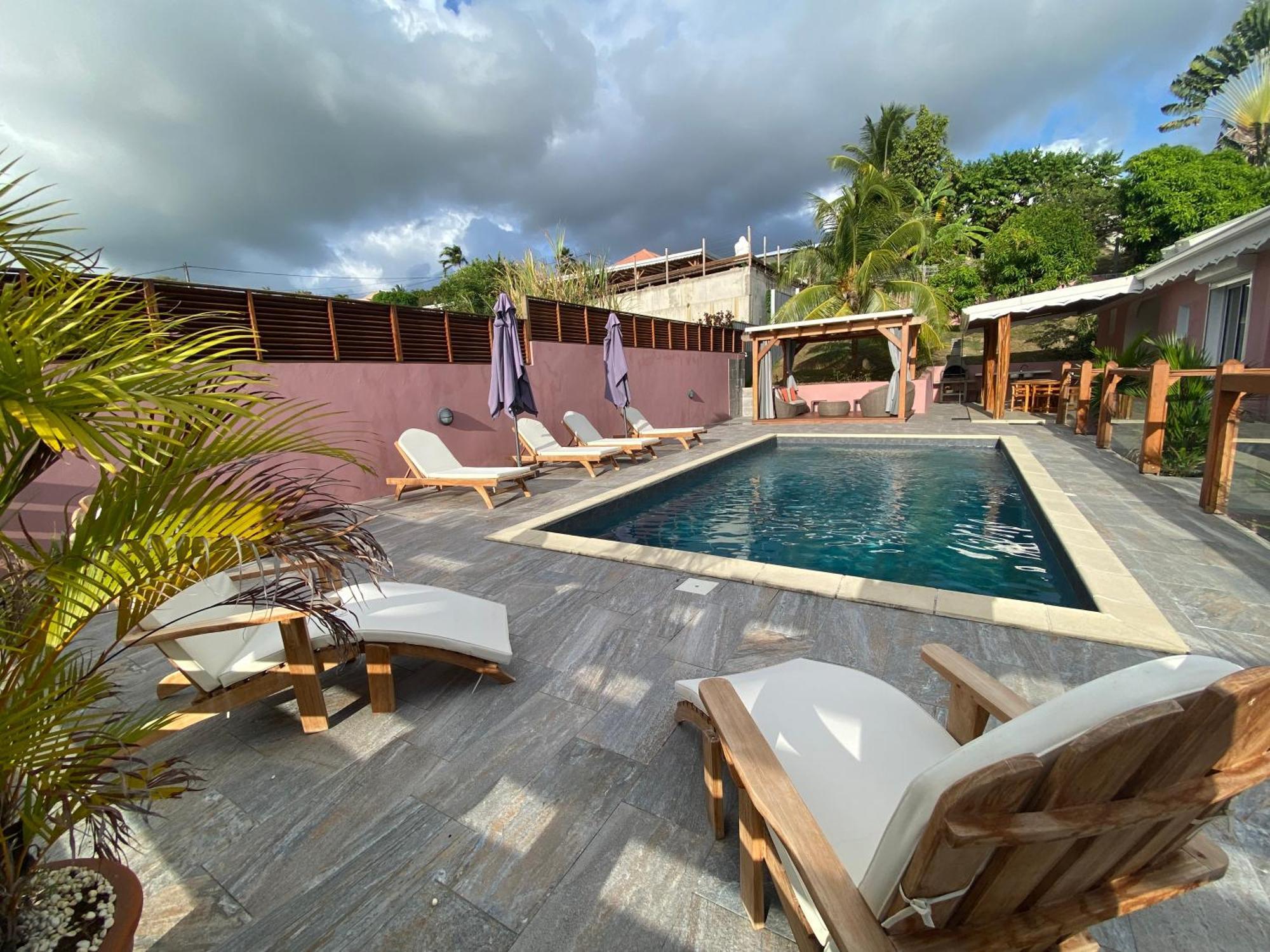 Villa Avec Piscine, Vue Sur Mer, Rocher Du Diamant Sainte-Luce Buitenkant foto